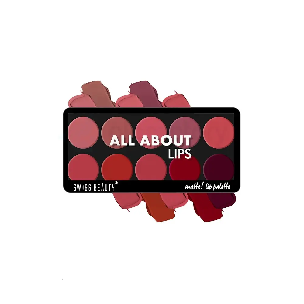 Swiss Beauty All About Lips Matte Lip Palette-01