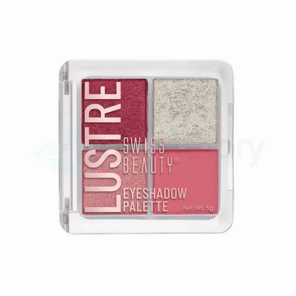 Swiss Beauty Lustre Eyeshadow Palette Rose n Petals-01