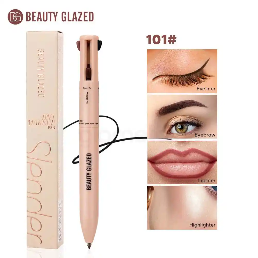 Beauty Glazed Multifunctional 4 in 1 Makeup Pen-101