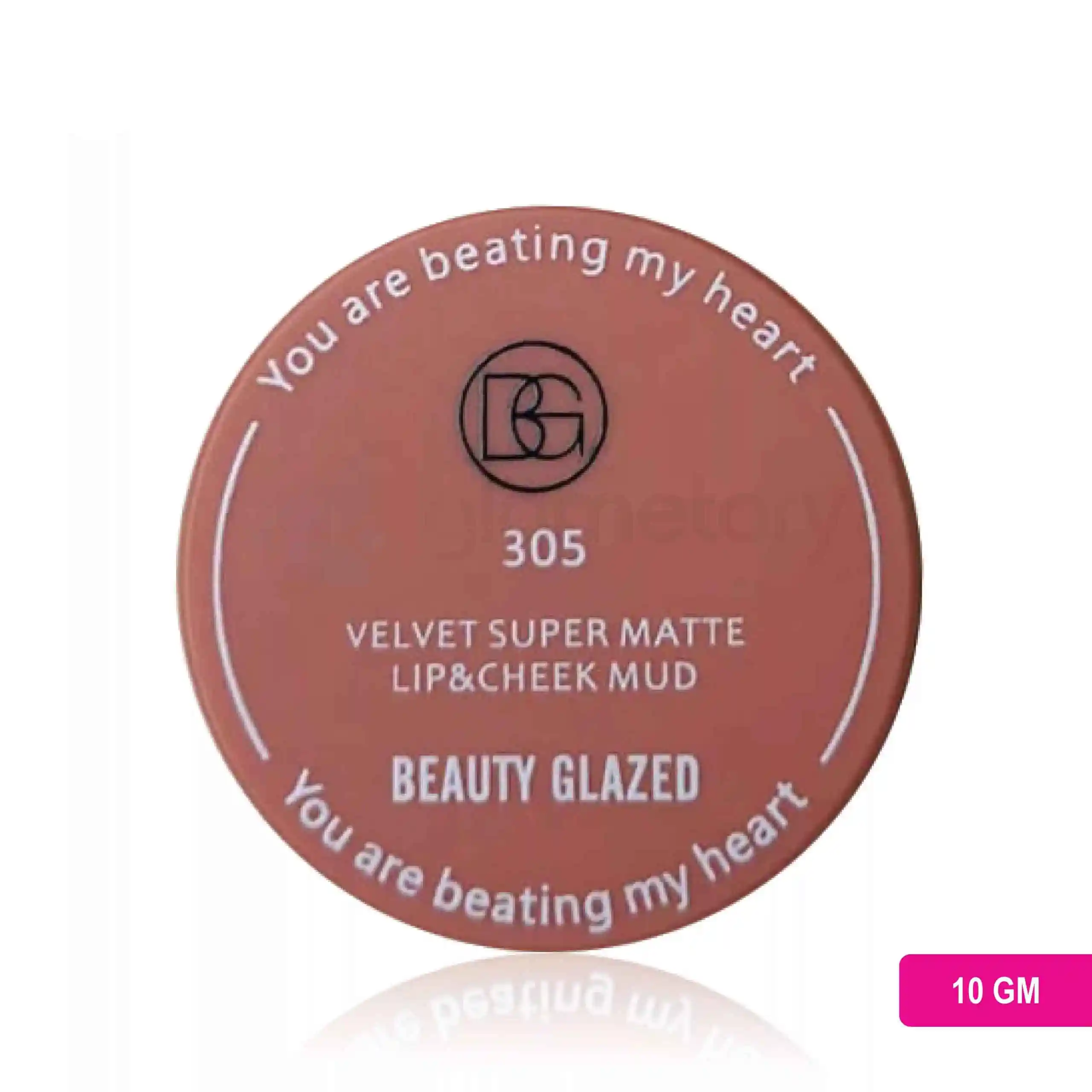 Beauty Glazed Velvet Super Matte Lip & Cheek Mud 305