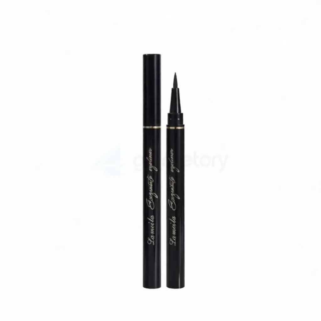 Lameila Colour Geometry Waterproof Liquid Eyeliner-Black