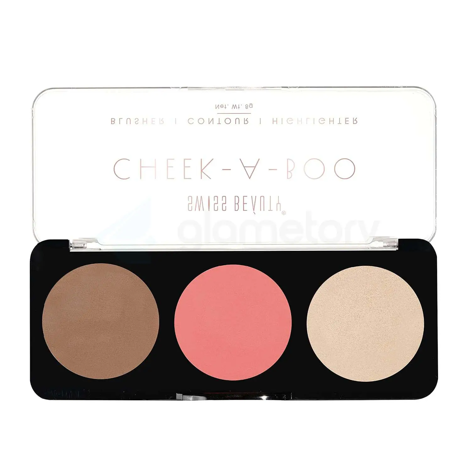 Swiss Beauty Cheek-A-Boo 3 in 1 Face Palette 02