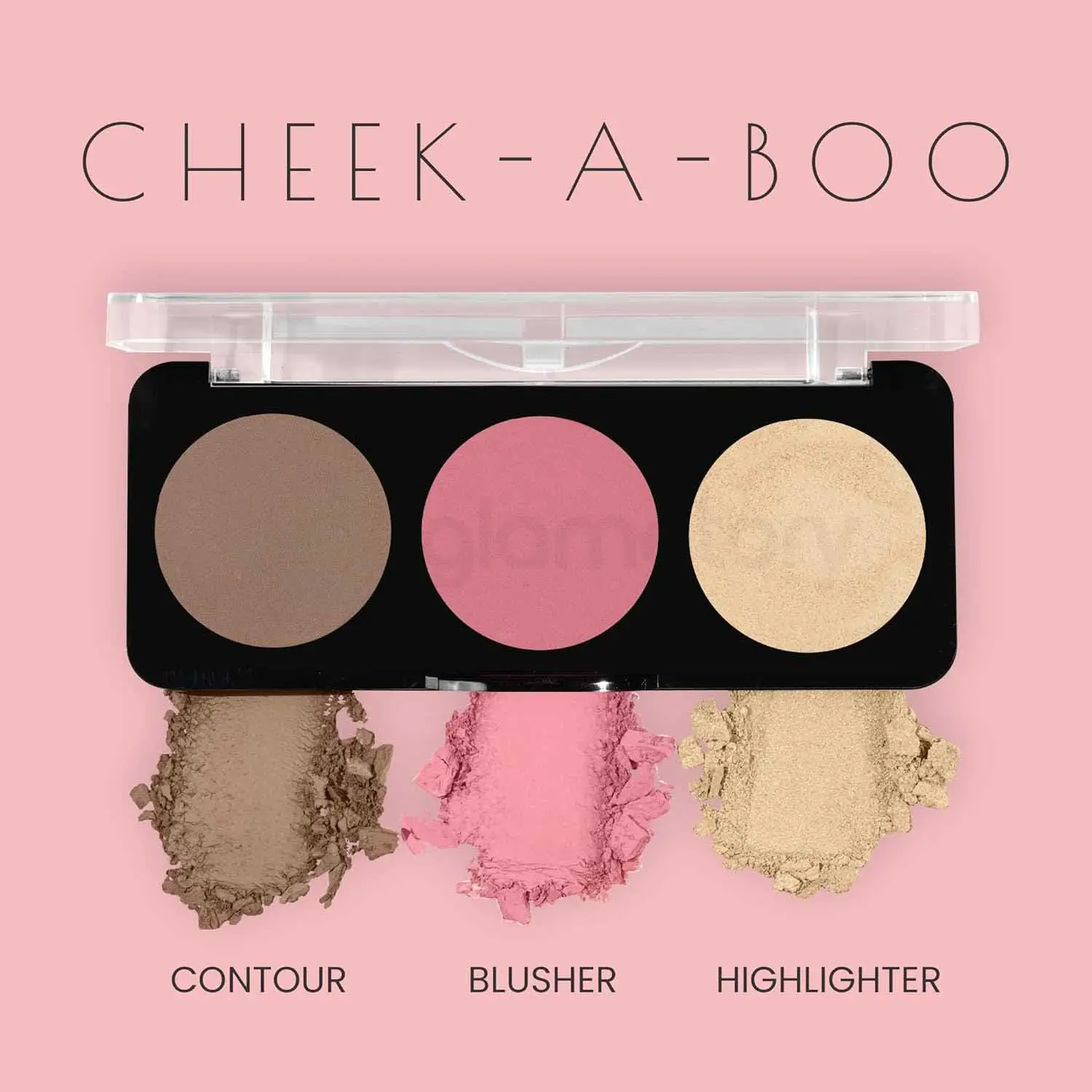 Swiss Beauty Cheek-A-Boo 3 in 1 Face Palette 02