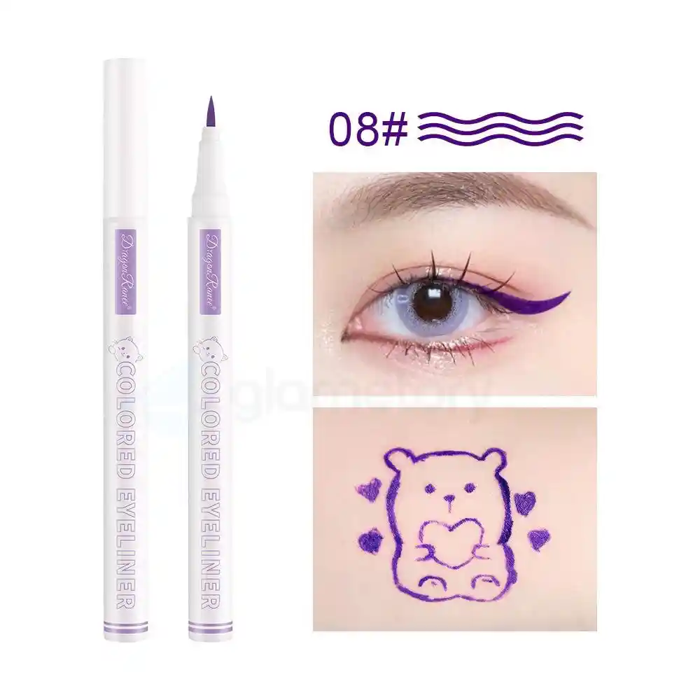Dragon Ranee Waterproof Colored Eyeliner Shade 08