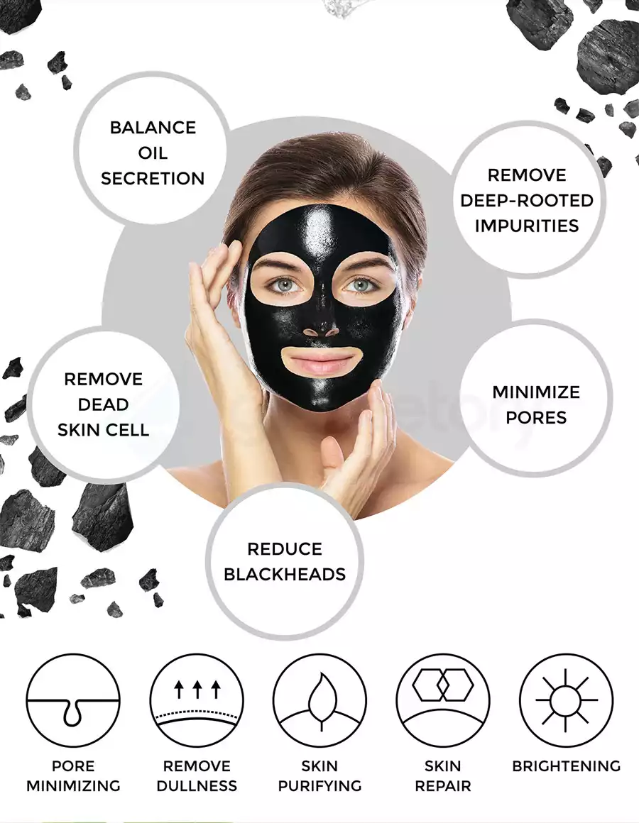 Beauty Formulas Charcoal Clay Mask-100ml thumbnail 4