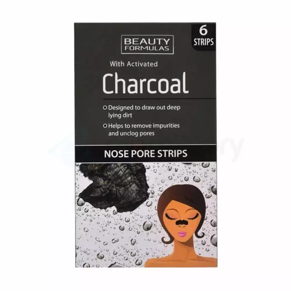 Beauty Formulas with Activated Charcoal Nose Pore Strips