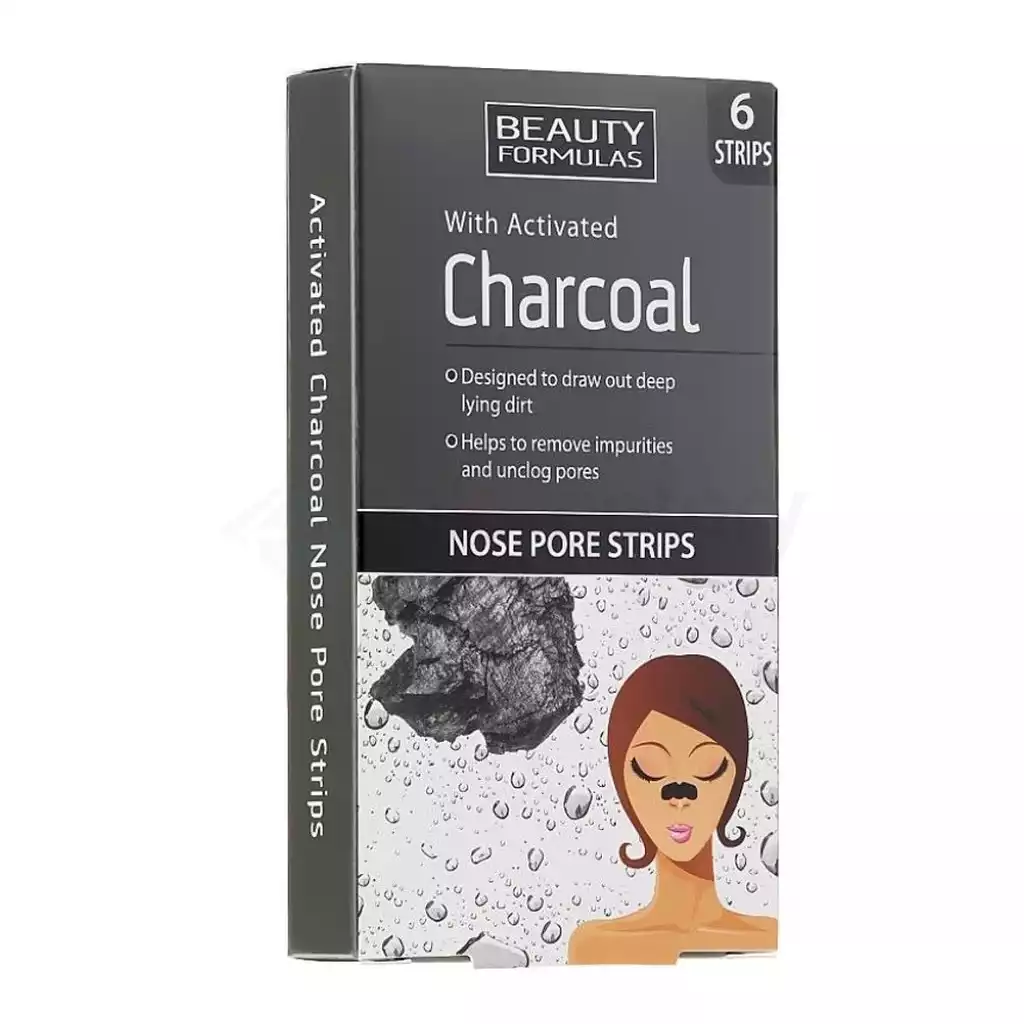 Beauty Formulas with Activated Charcoal Nose Pore Strips
