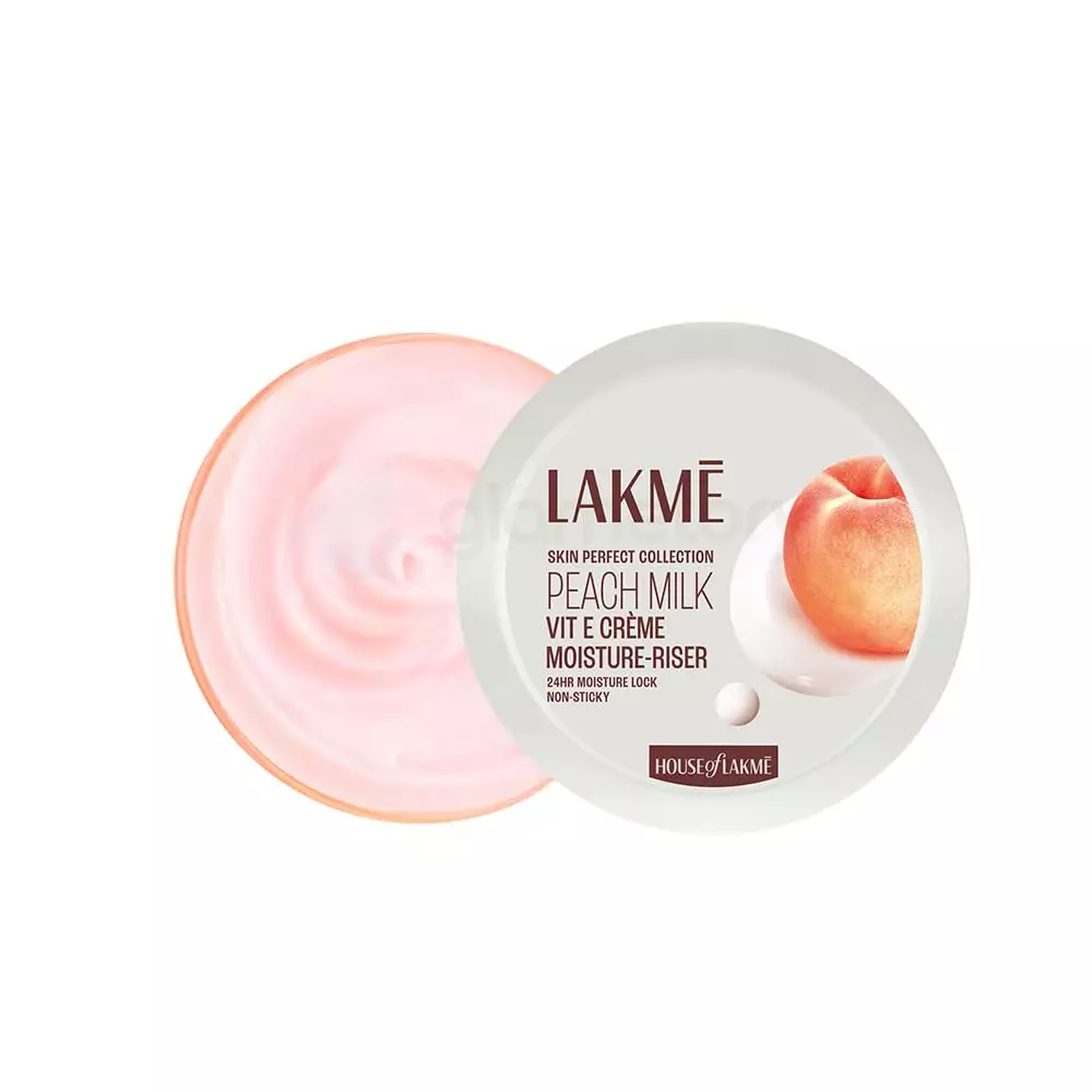 Lakmé Peach Milk Vitamin E Cream Moisturiser-50g