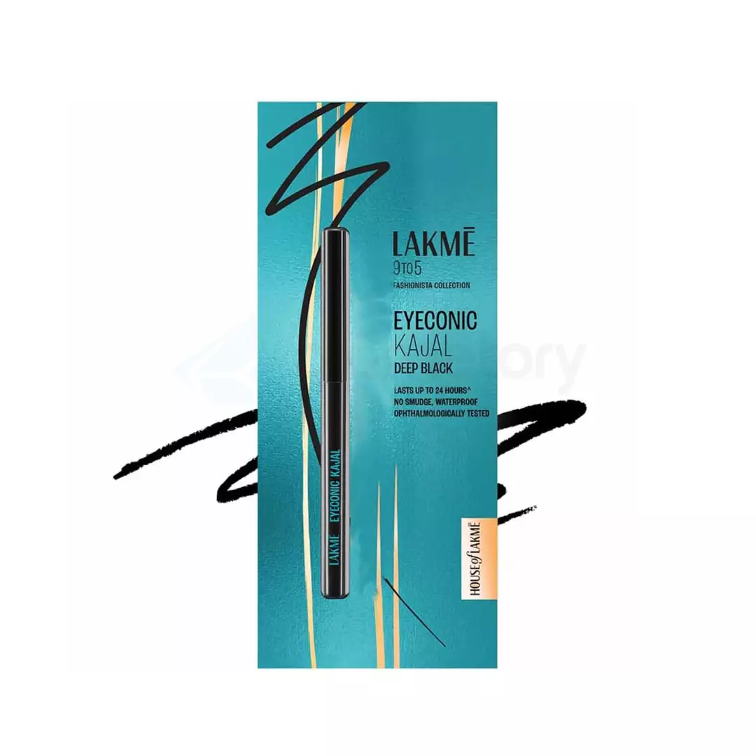 Lakmé Eyeconic Kajal-Deep Black thumbnail 3