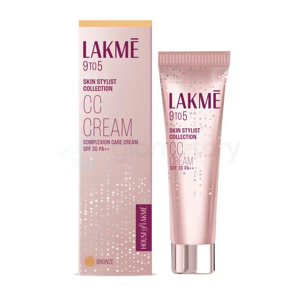 Lakmé 9 To 5 Complexion Care Face CC Cream-Honey