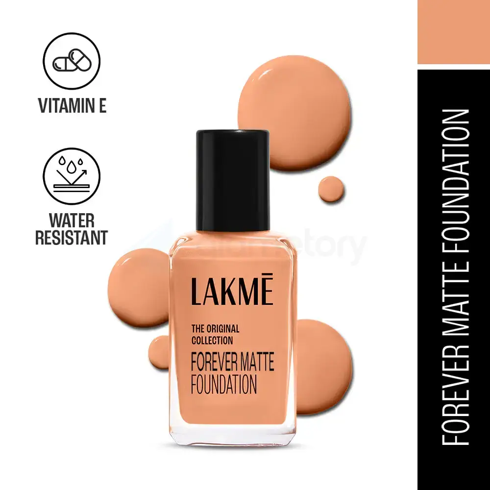 Lakmé Forever Matte Waterproof Foundation-Natural Marble