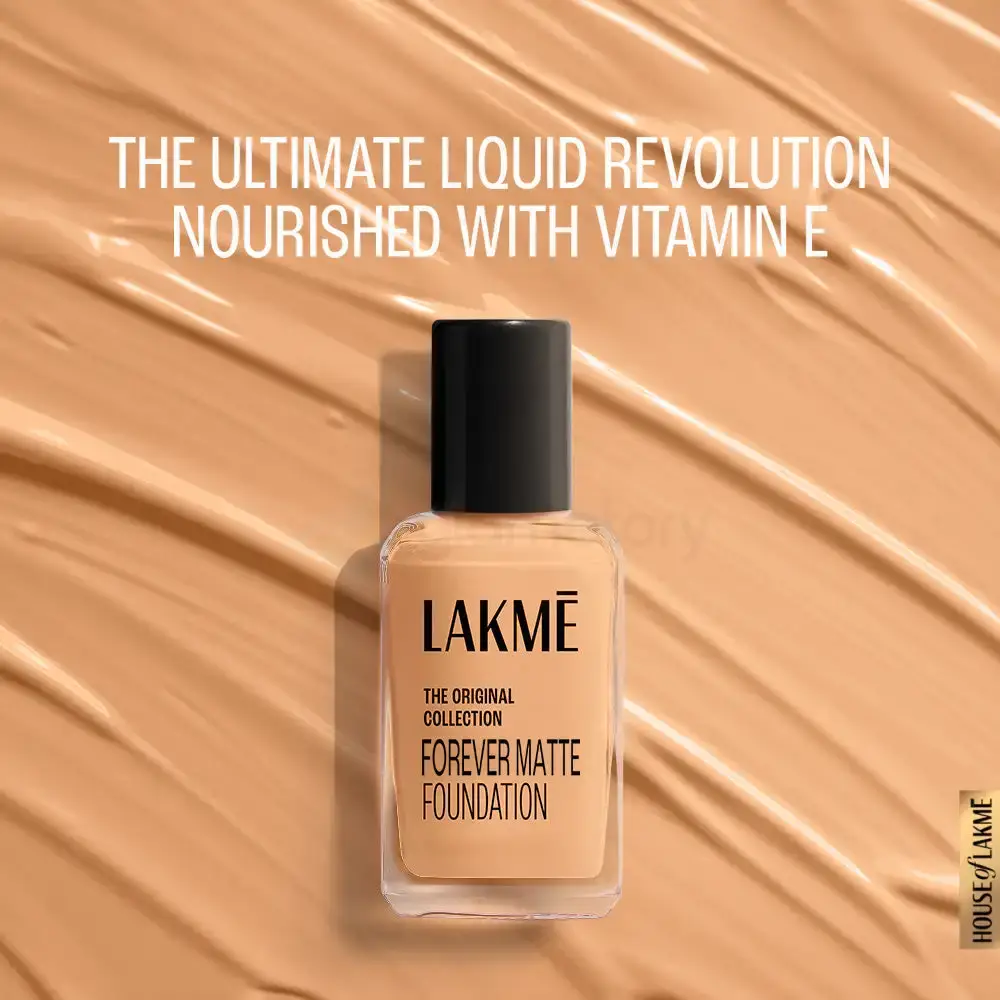 Lakmé Forever Matte Waterproof Foundation-Natural Marble thumbnail 3