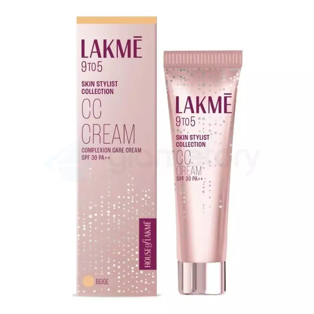 Lakmé 9 To 5 Complexion Care Face CC Cream-Bronze