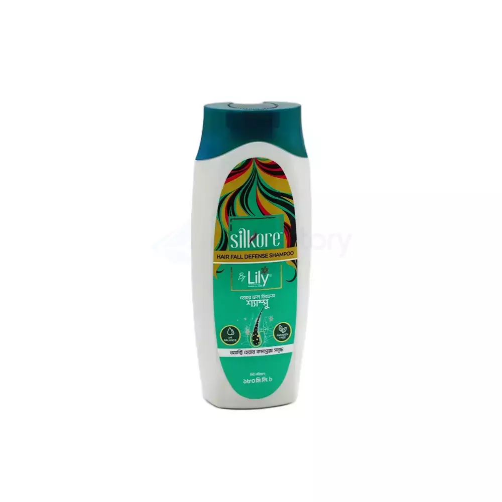 Lily Silkore Hair Fall Defense Shampoo-180ml