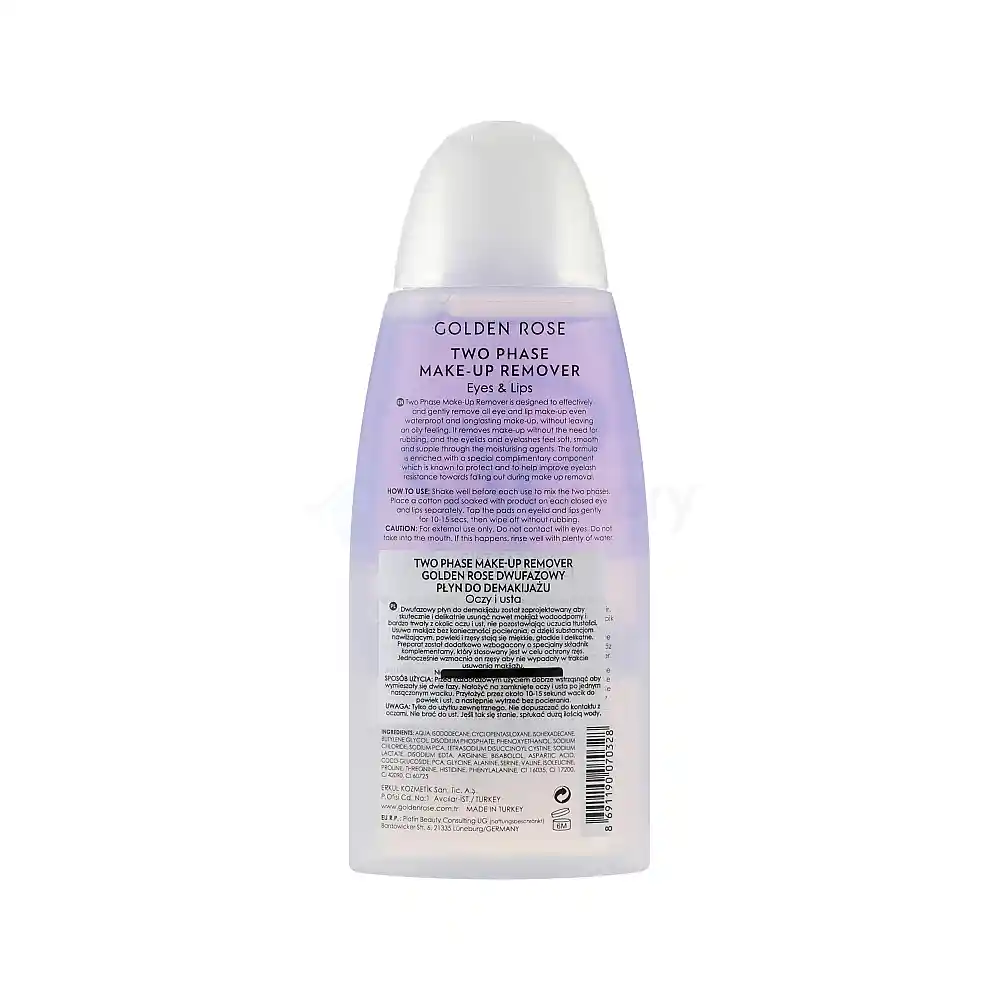Golden Rose Two Phase Makeup Remover-150ml thumbnail 3