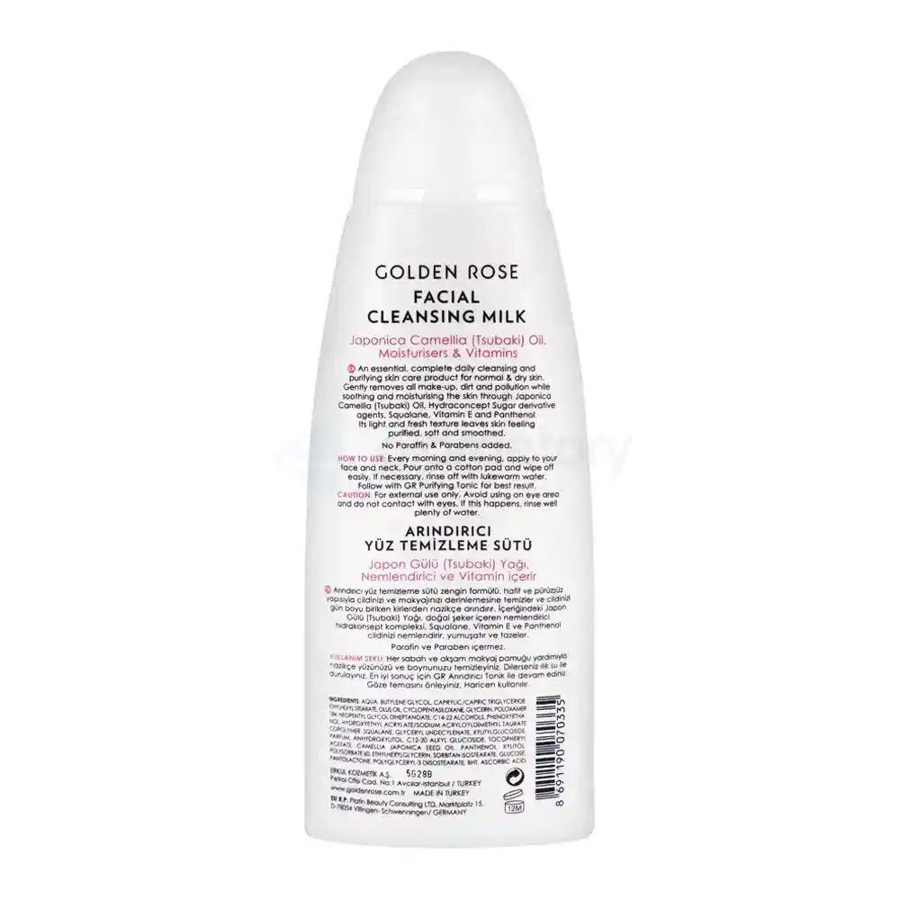 Golden Rose Facial Cleansing Milk-200ml thumbnail 3