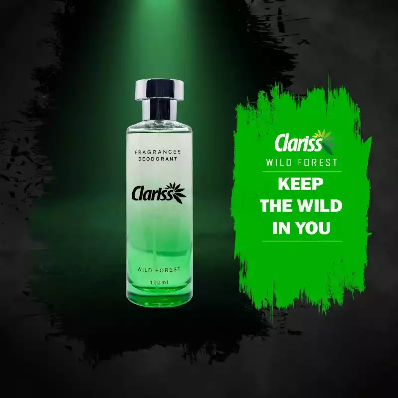 Clariss Fragrances Deodorant Wild Forest For Men-100ml