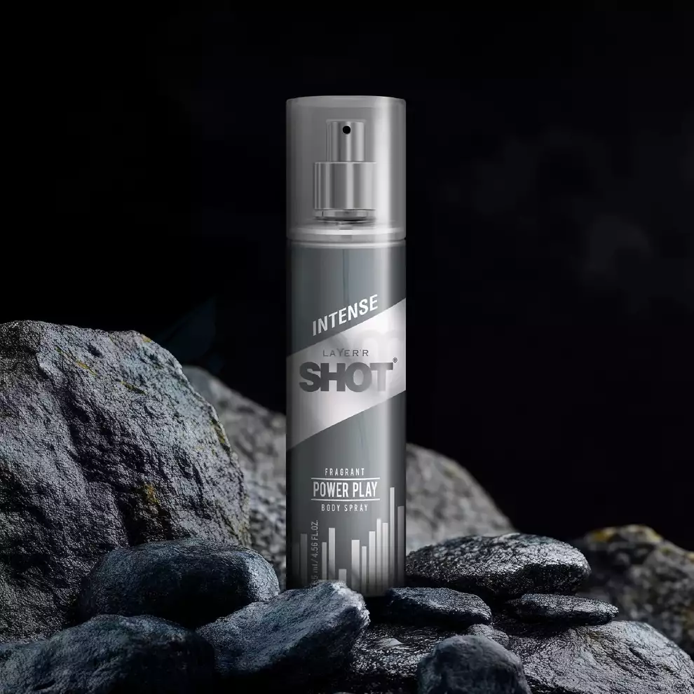 Layer'r Shot Power Play Fragrant Body Spray for Men-135ml