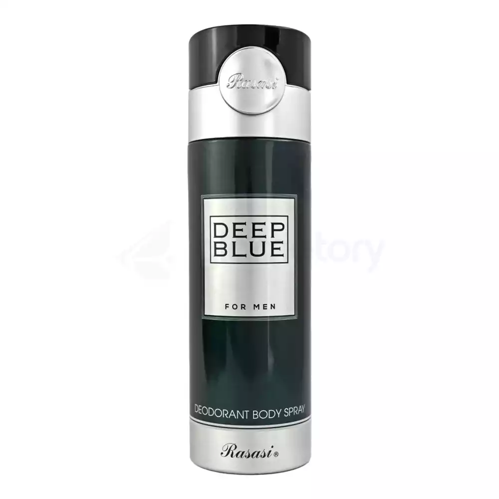 Rasasi Deep Blue For Men Deodorant Body Spray-200ml