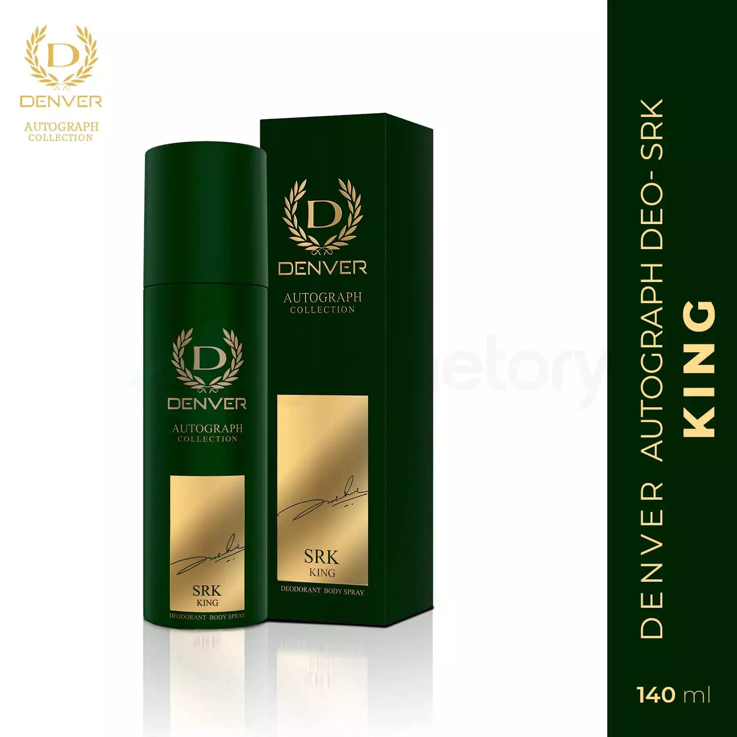 Denver SRK King Autograph Collection Body Spray-140ml