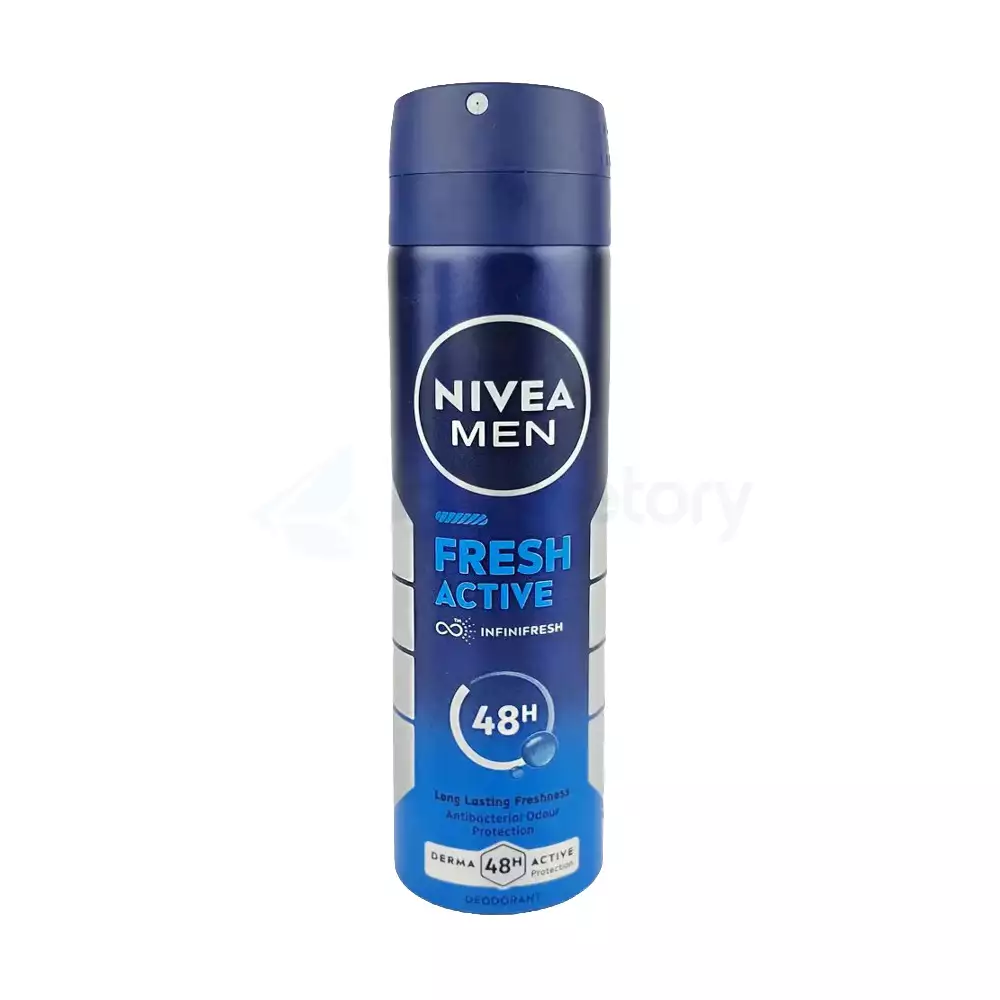 NIVEA MEN Fresh Active Body 48H Body Spray-150ml
