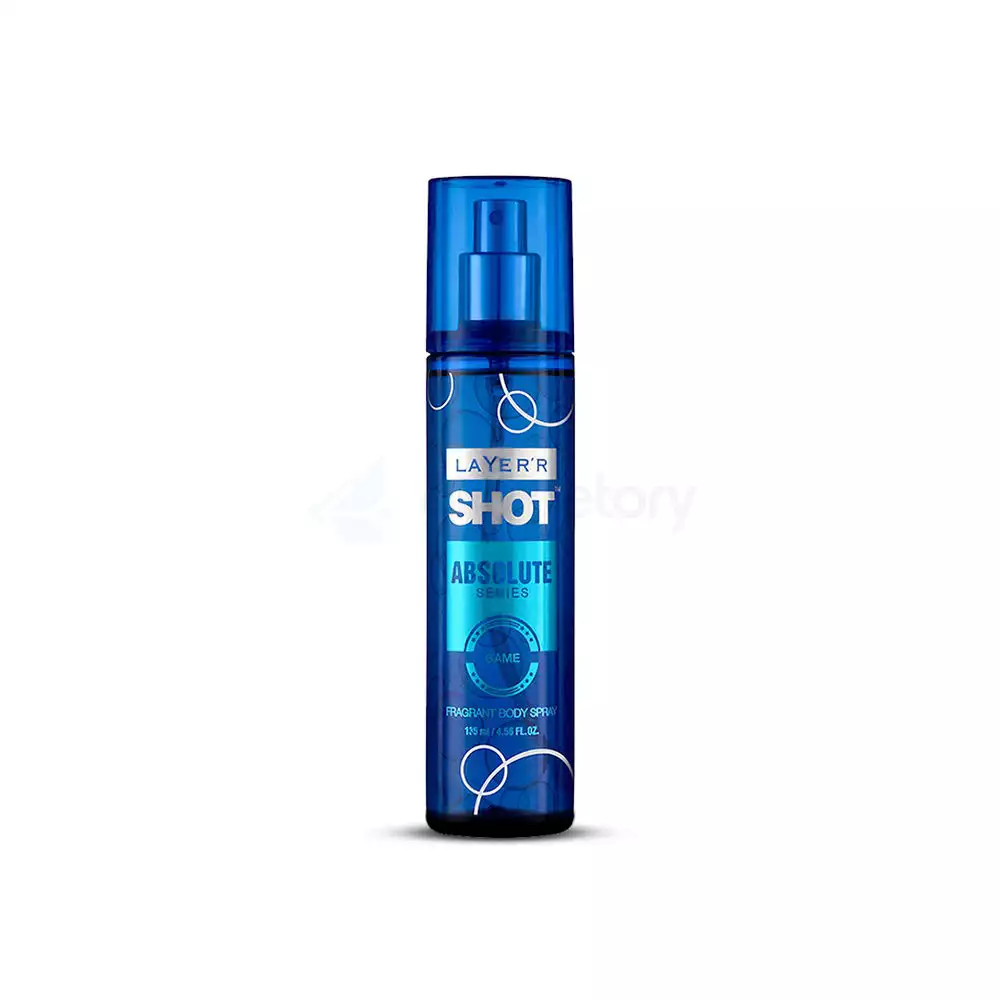 Layer'r Shot Absolute Game Fragrant Body Spray-135ml