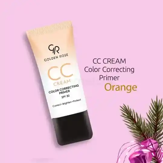 Golden Rose CC Cream Color Correcting Primer-30ml Orange thumbnail 3