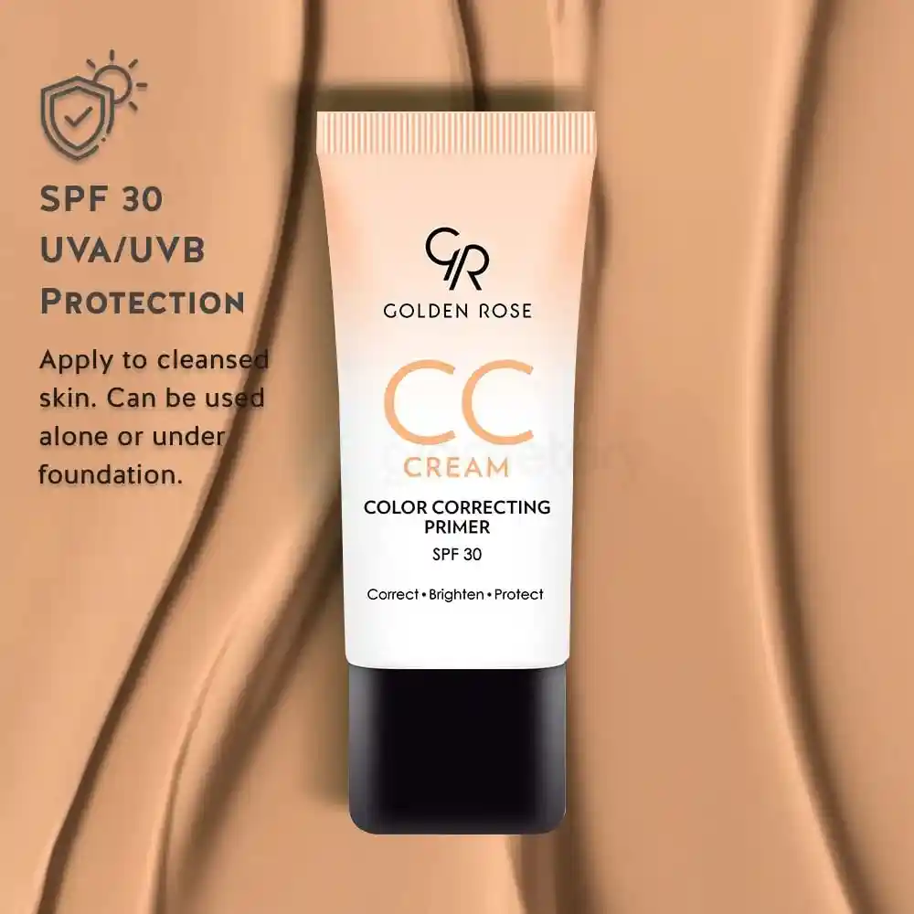Golden Rose CC Cream Color Correcting Primer-30ml Orange thumbnail 4