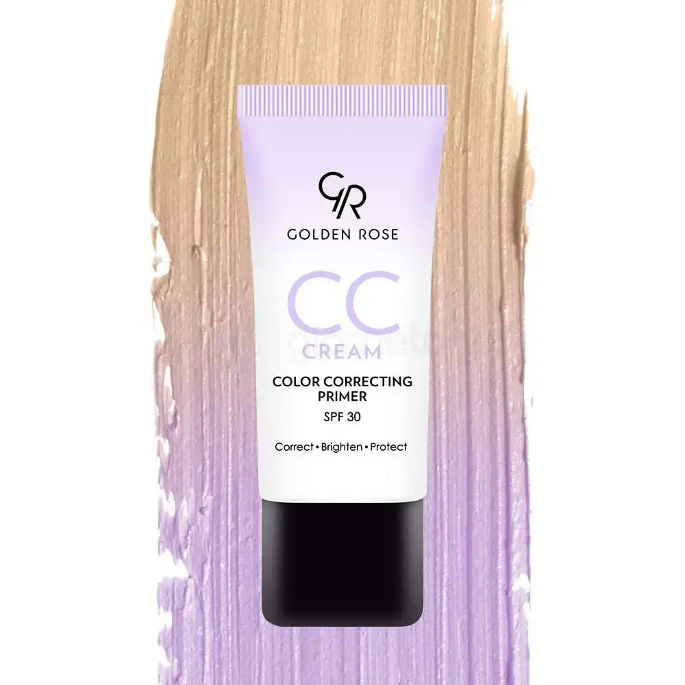 Golden Rose CC Cream Color Correcting Primer-30ml Violet thumbnail 3
