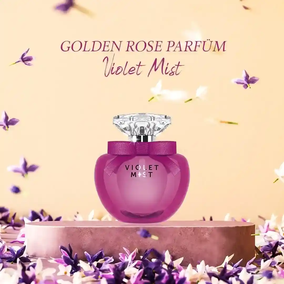 Golden Rose Eau De Parfum-100ml Violet Mist thumbnail 3