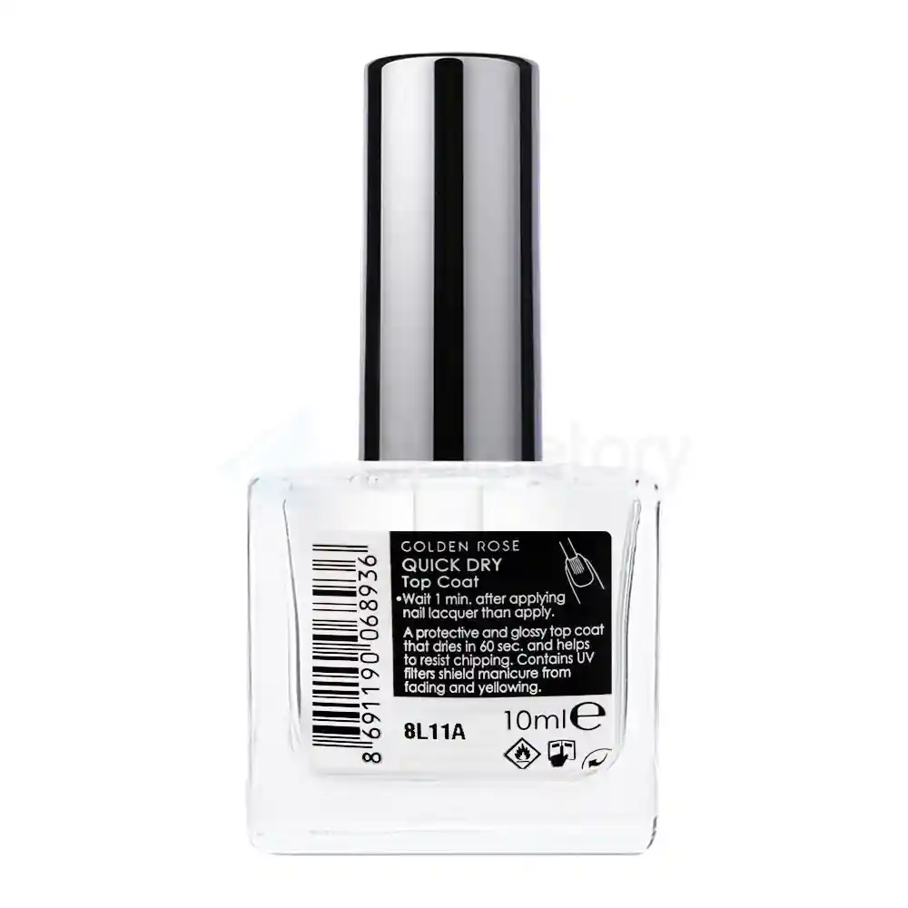 Golden Rose Quick Dry Top Coat-10ml thumbnail 3