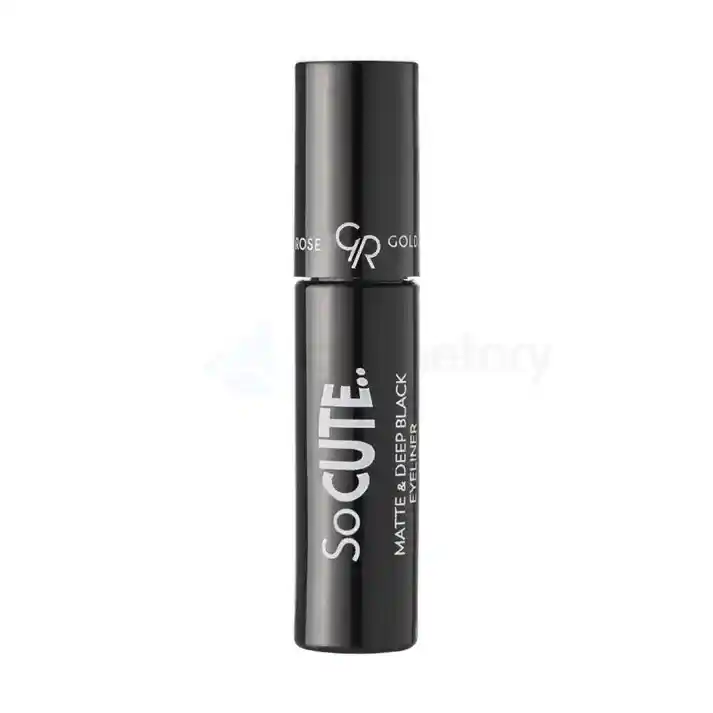 Golden Rose Matte & Deep Black Eyeliner-So Cute