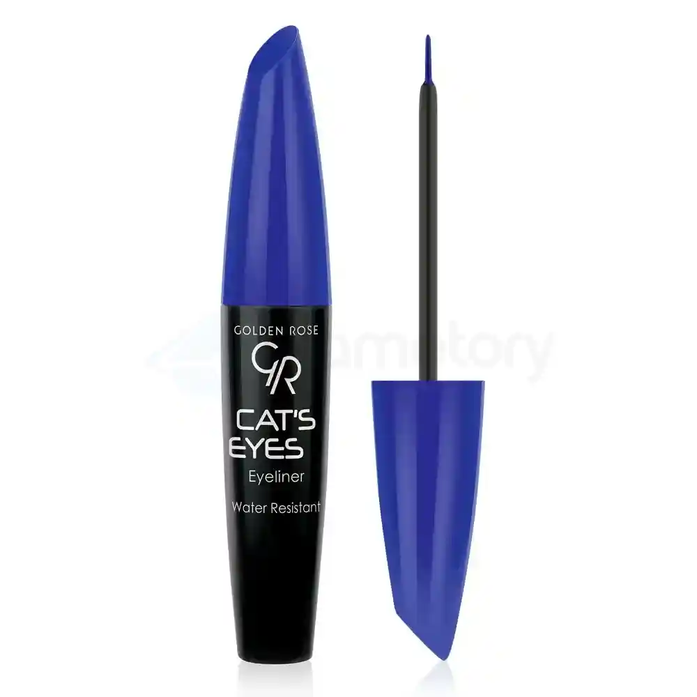 Golden Rose Eyeliner Matte Blue-Cat’s Eyes