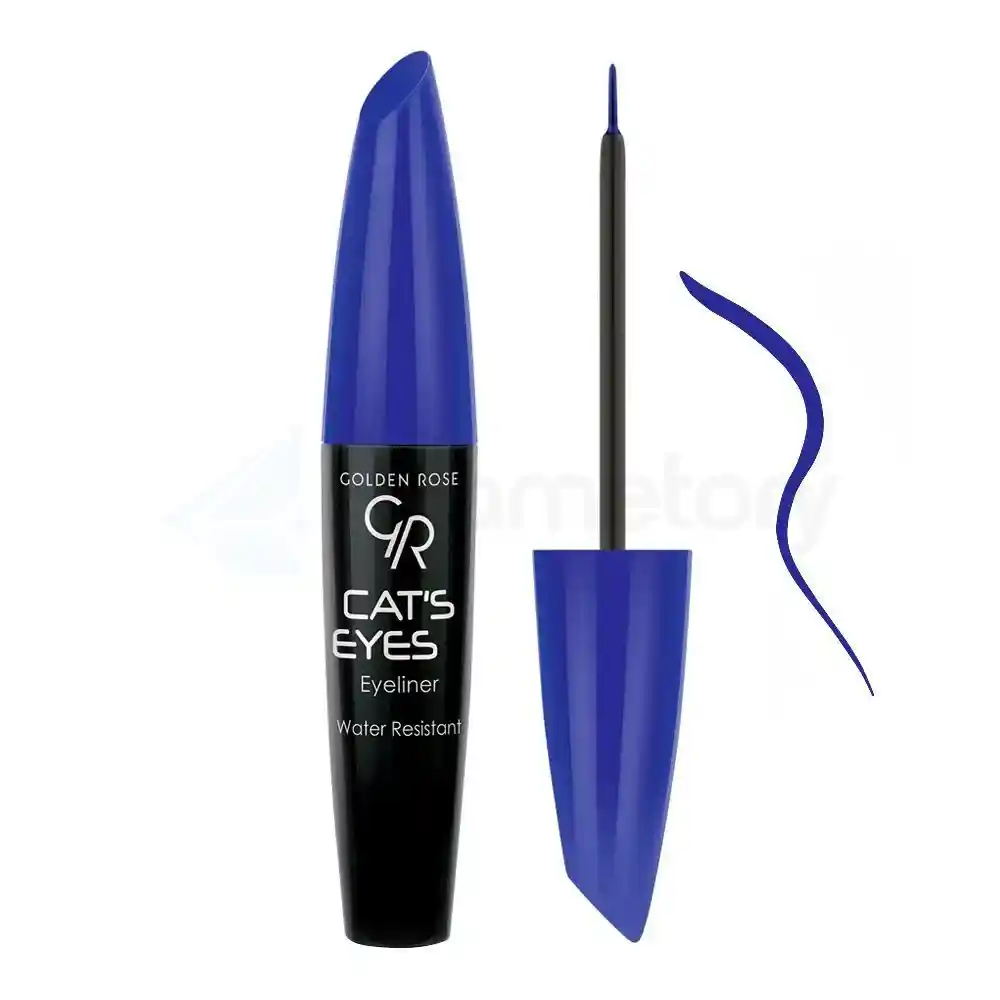 Golden Rose Eyeliner Matte Blue-Cat’s Eyes thumbnail 3