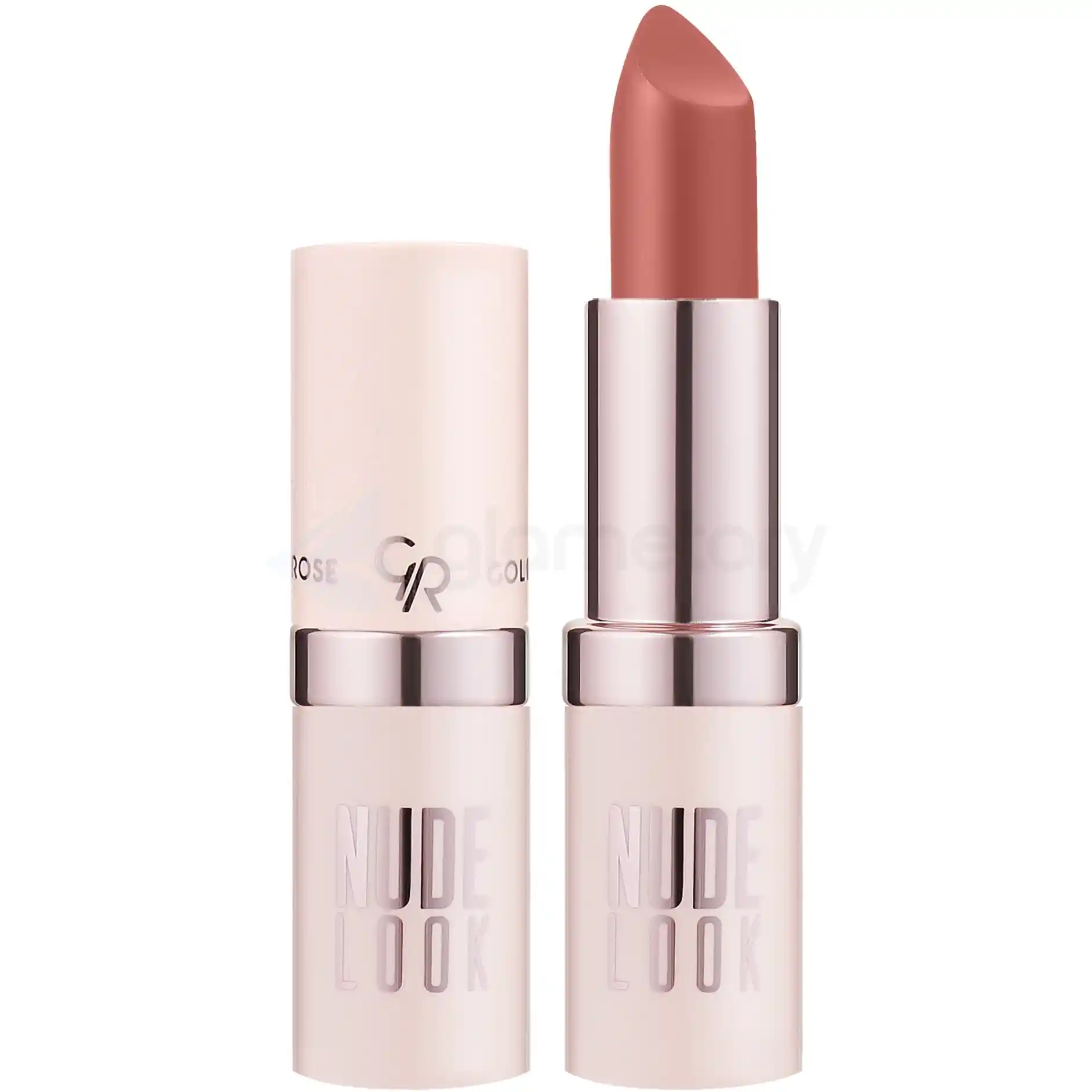 Golden Rose Nude Look Perfect Matte Lipstick-01 Coral Nude thumbnail 3