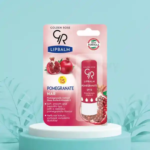 Golden Rose Lip Balm-Pomegranate thumbnail 4