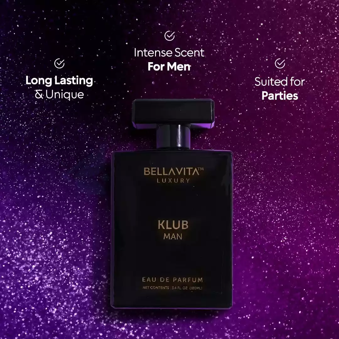 Bellavita Luxury Klub Man EDP Perfume-100ml thumbnail 4