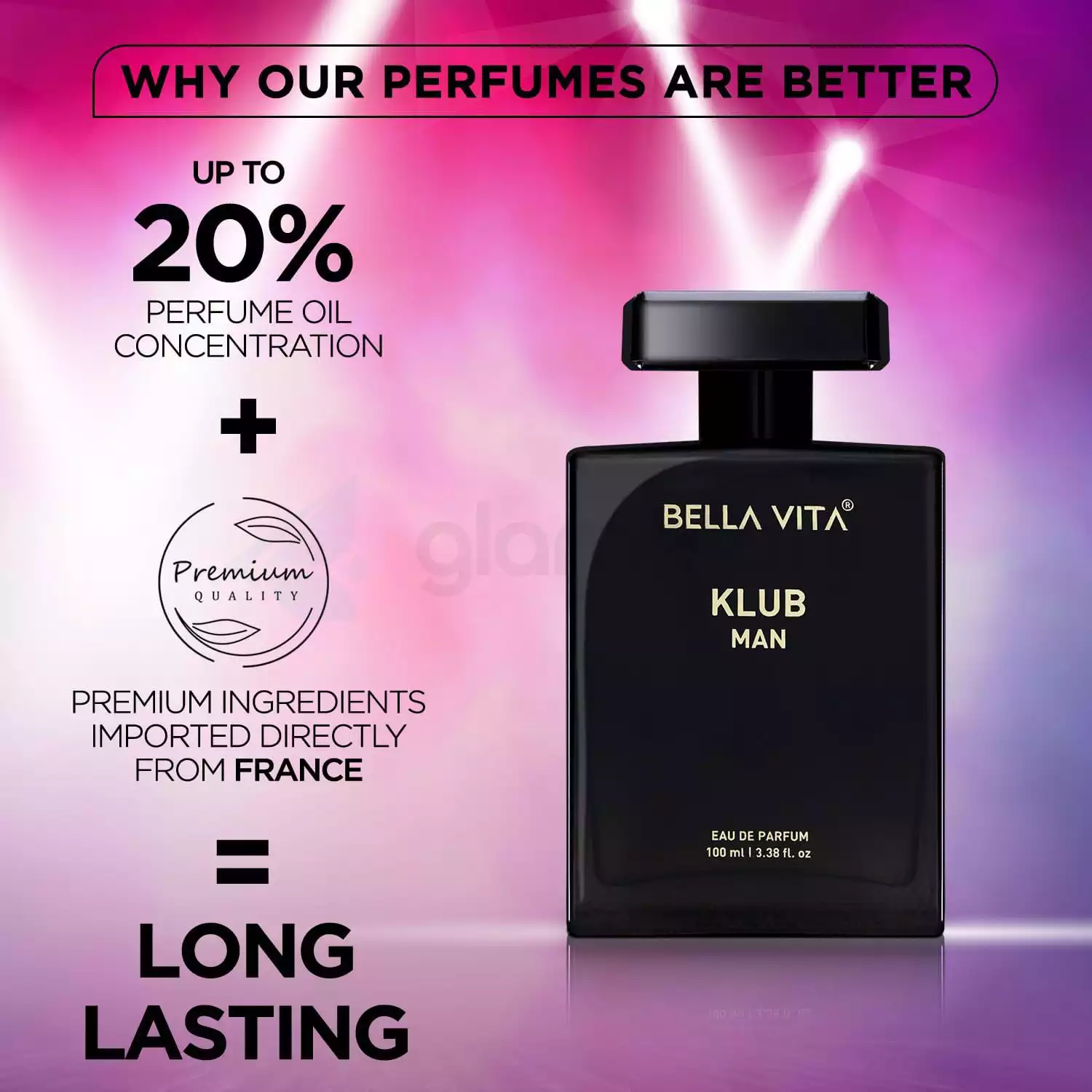 Bellavita Luxury Klub Man EDP Perfume-100ml thumbnail 6