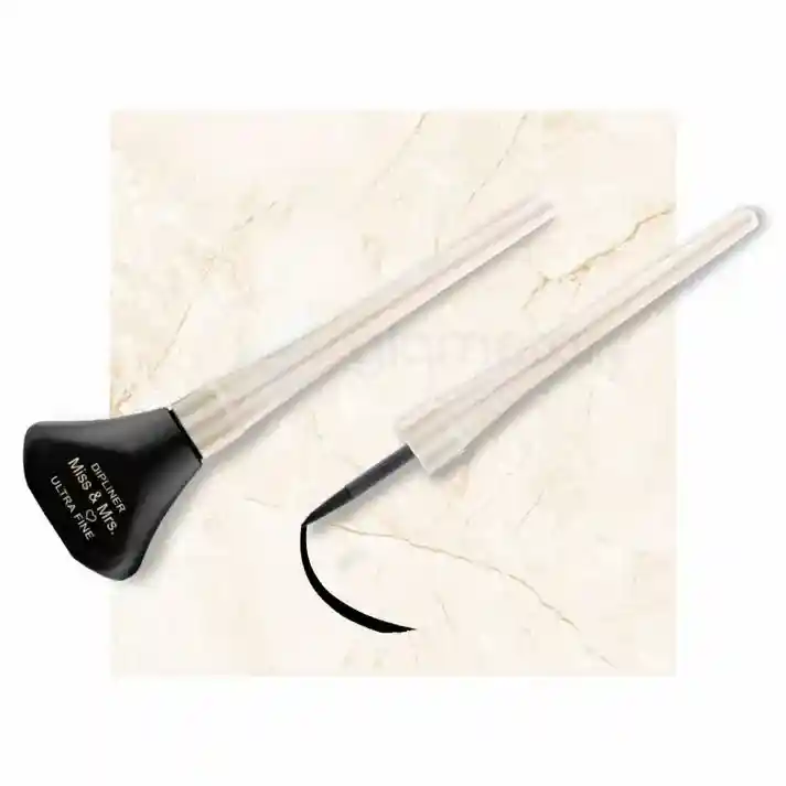 Miss & Mrs. Ultra Fine Waterproof Black Dipliner-4.5ml
