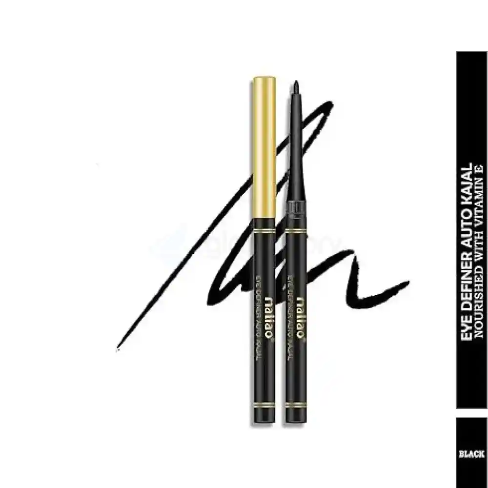 Maliao Eye Definer Auto Kohl Kajal 24 Hours-Black