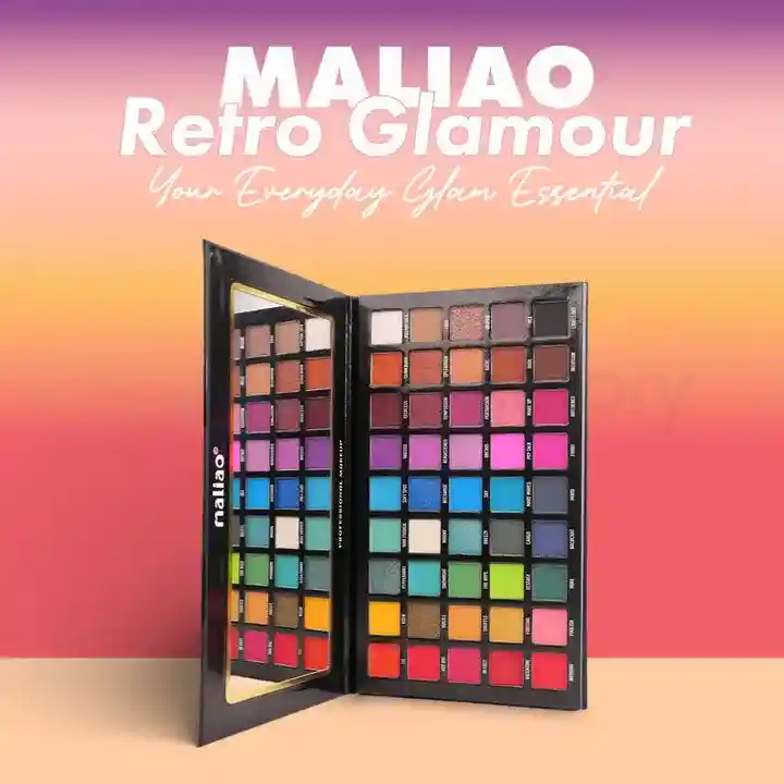 Maliao Retro Glamour Eyeshadow Palette-45 Shades thumbnail 3