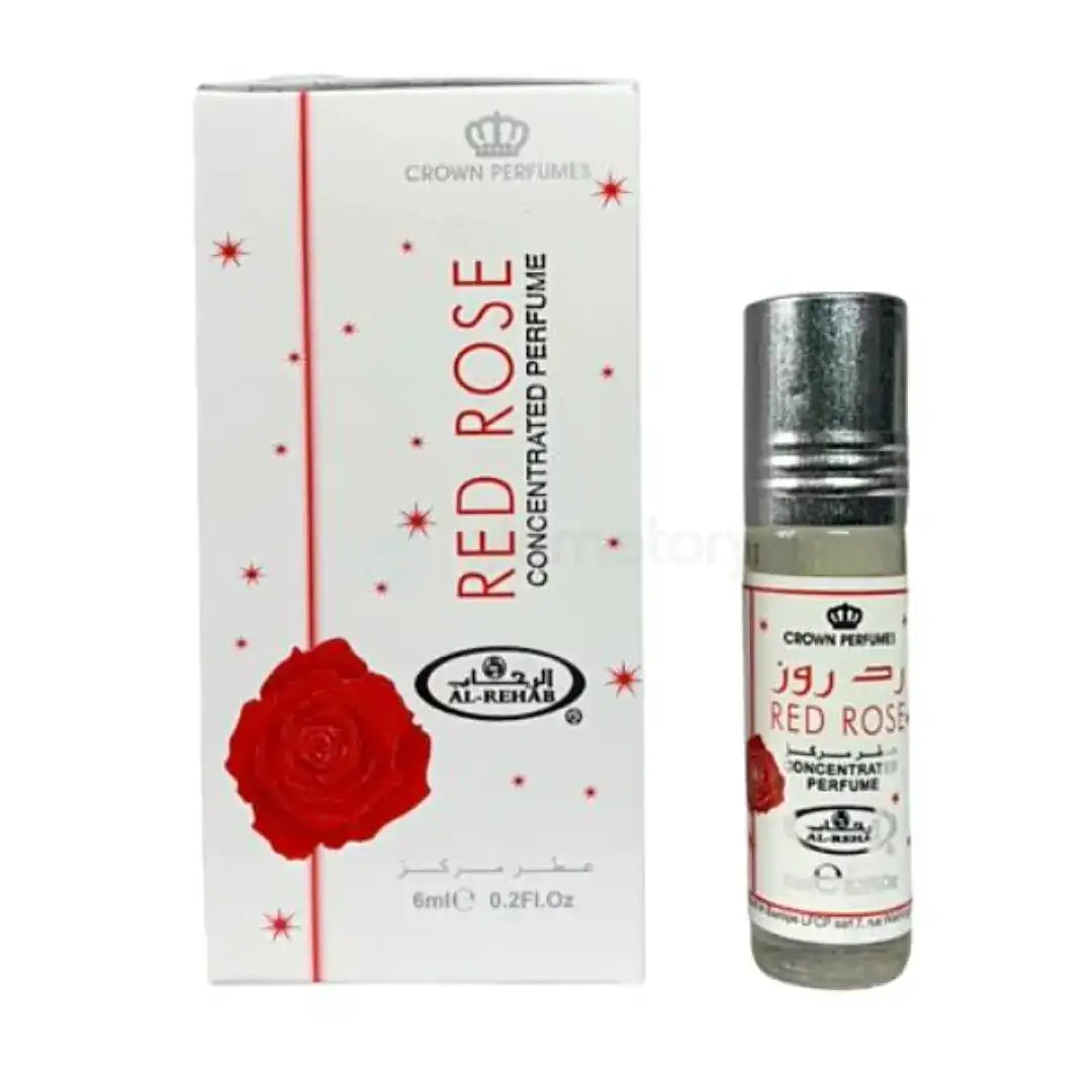 Al Rehab Red Rose Attar-6ml thumbnail 4