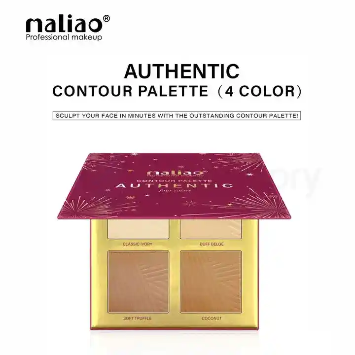 Maliao Authentic Contour Palette Four Colors-18g thumbnail 3