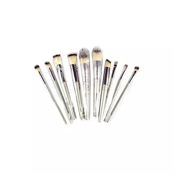 Maange Makeup Brush 10pcs Set–Ash Color