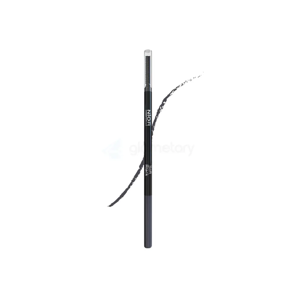 NIOR Eyebrow On Point Micro Pencil Soft Black