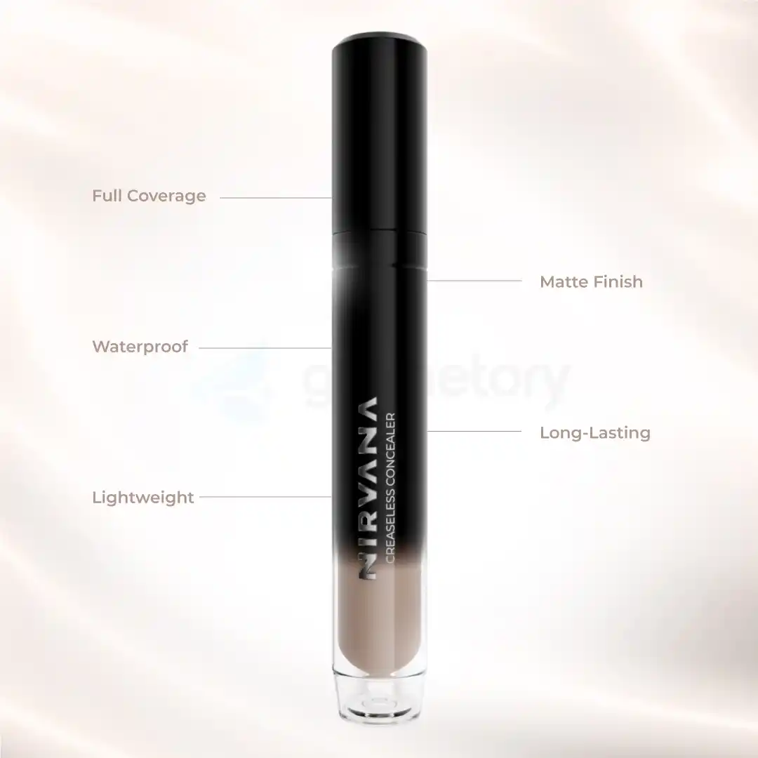 NIRVANA Face Perfect Creaseless Concealer SAND-03 thumbnail 4