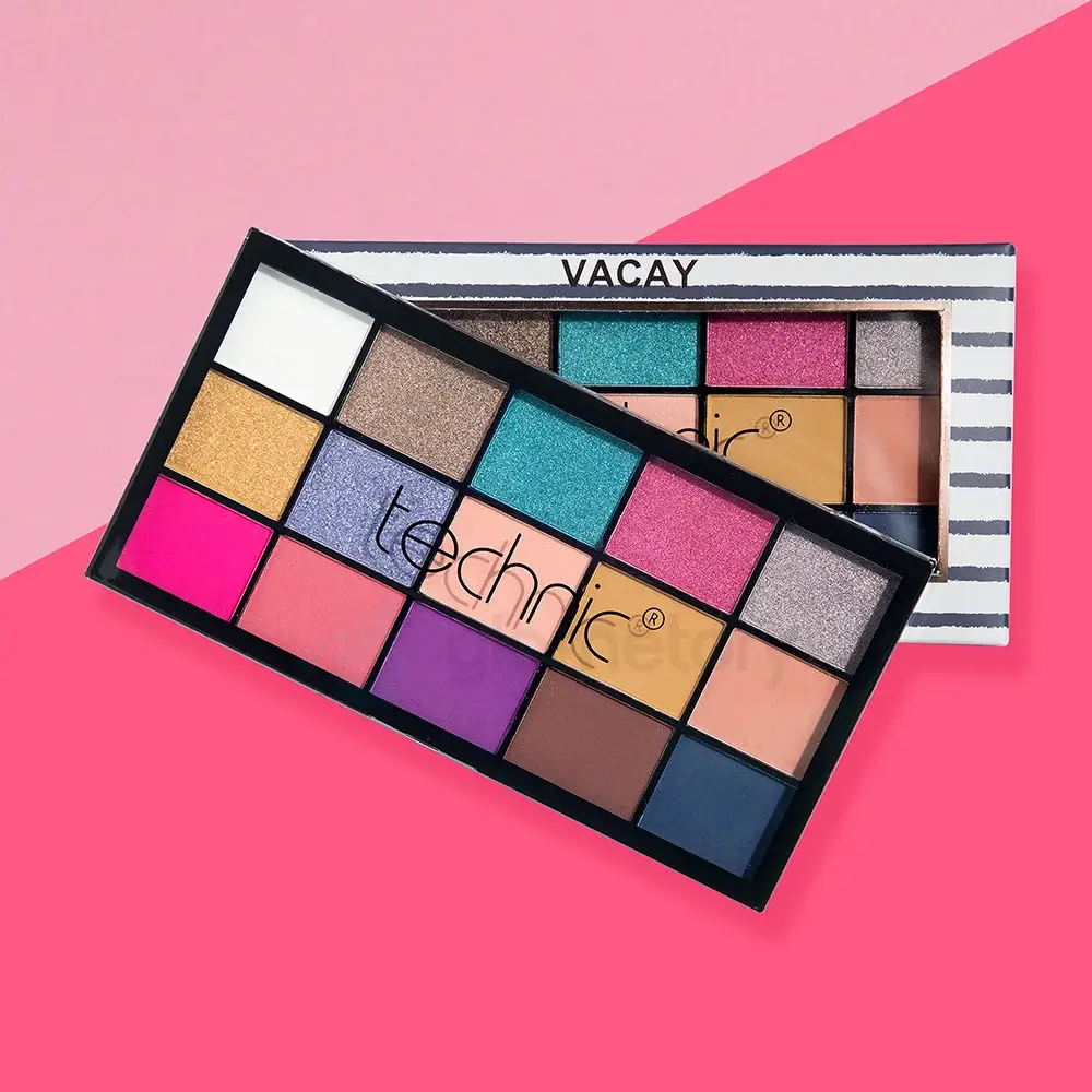 Technic 15 Color Pressed Pigment Palette-Vacay thumbnail 4