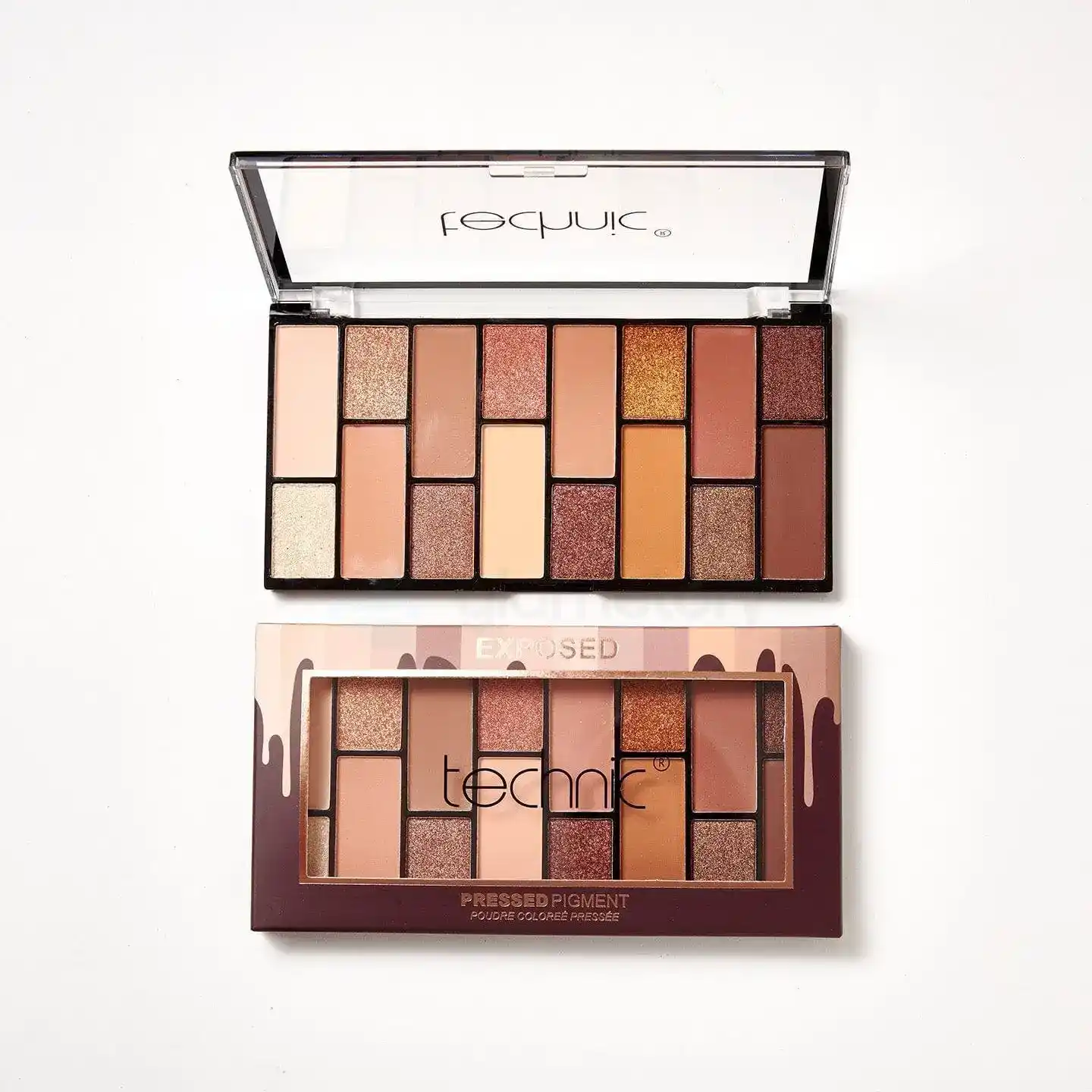 Technic 15 Color Pressed Pigment Palette-Exposed thumbnail 4
