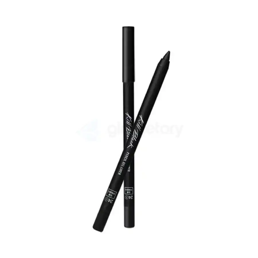 BOB Waterproof Pencil Gel Liner Kajal-Keen Black