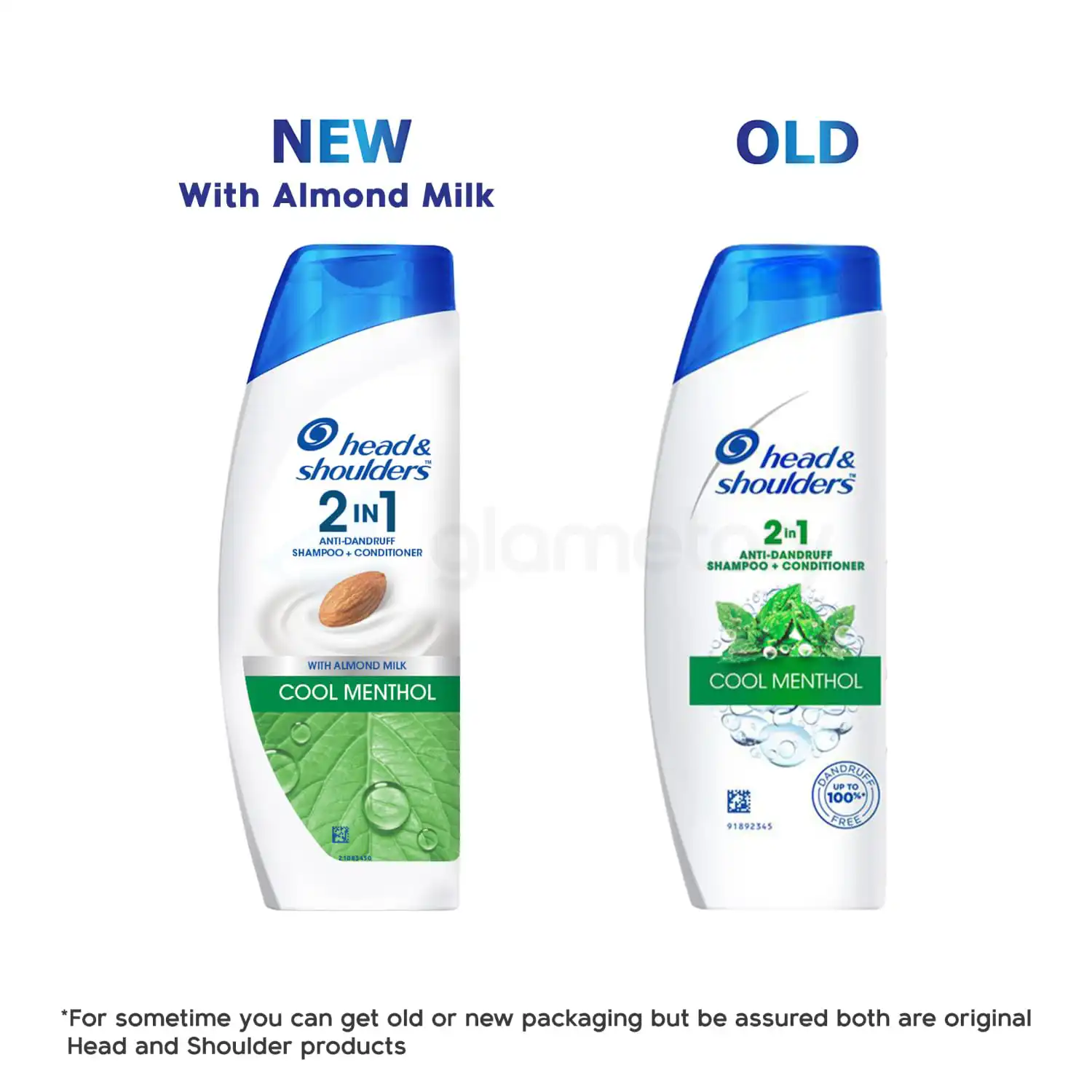 Head & Shoulders 2 In 1 Anti Dandruff Shampoo+Conditioner Cool Menthol-180ml thumbnail 3